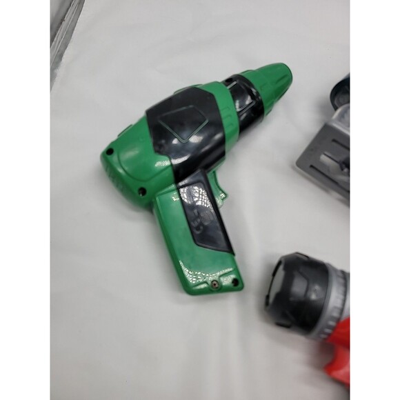 Bosch Kids Pretend Power Tools Lot of 2 Drill & Jigsaw + 2 Bonus Needs Batteries - Picture 6 of 12